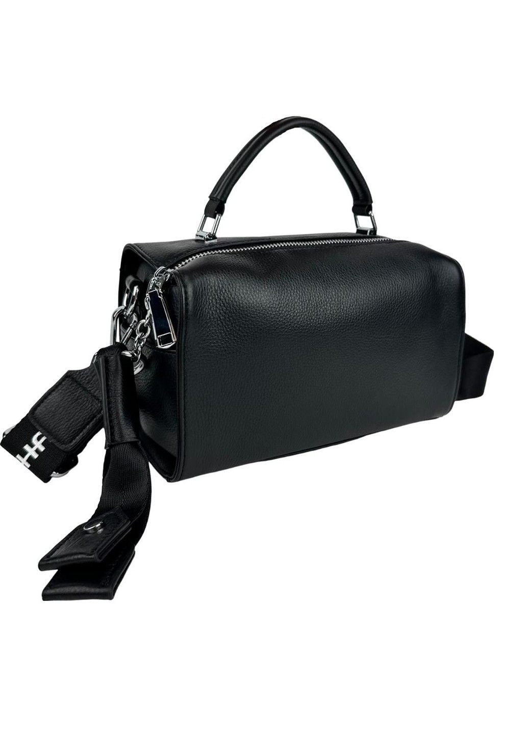 Женская объемная кожаная сумка через плечо NB2-8669A UnaBorsetta (304265789)