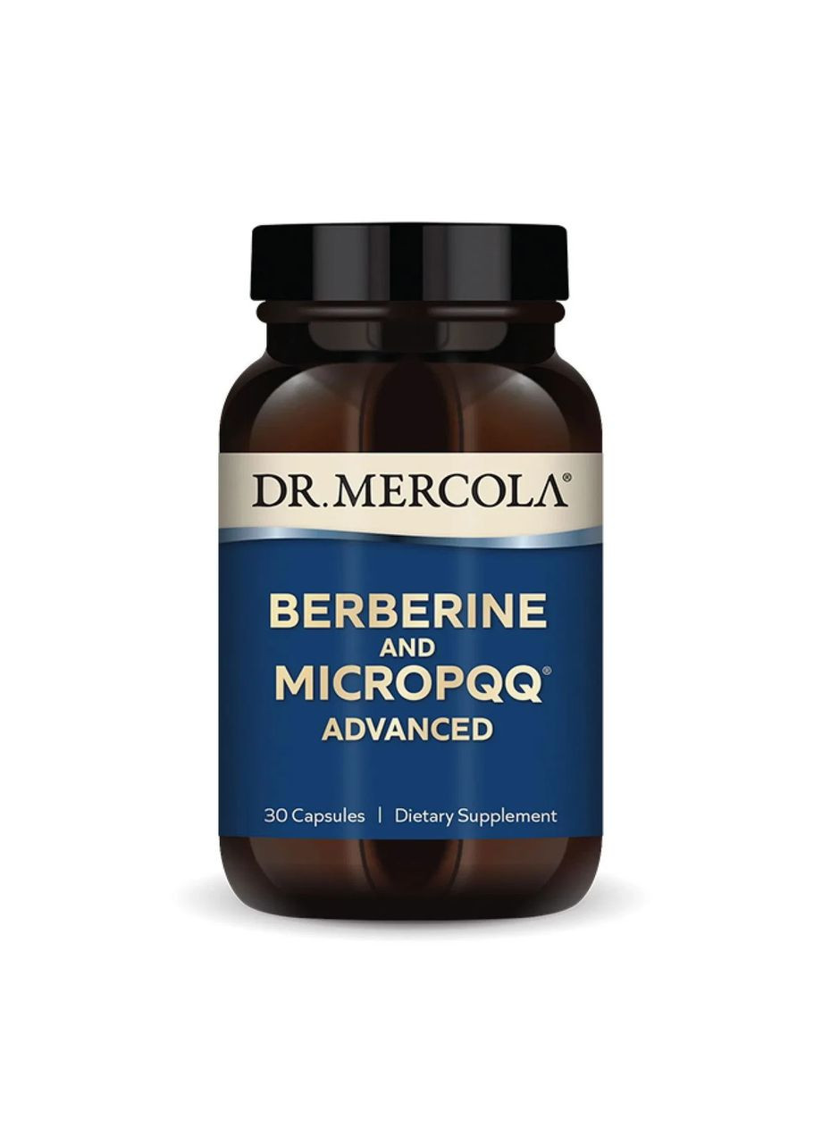 Берберин з PQQ Berberine and MicroPQQ Advanced, 30 капсул Dr. Mercola (361116338)