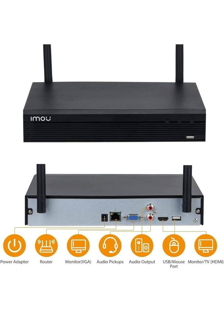 Видеорегистратор NVR 8 каналов IP Wi-Fi Full HD 1080P IMOU (345627119)