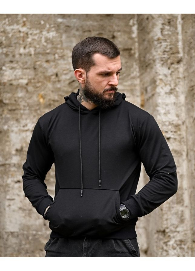 Чоловічий демісезонний худий Need Money For Porsche двонитка чорна Freedom (361245566)