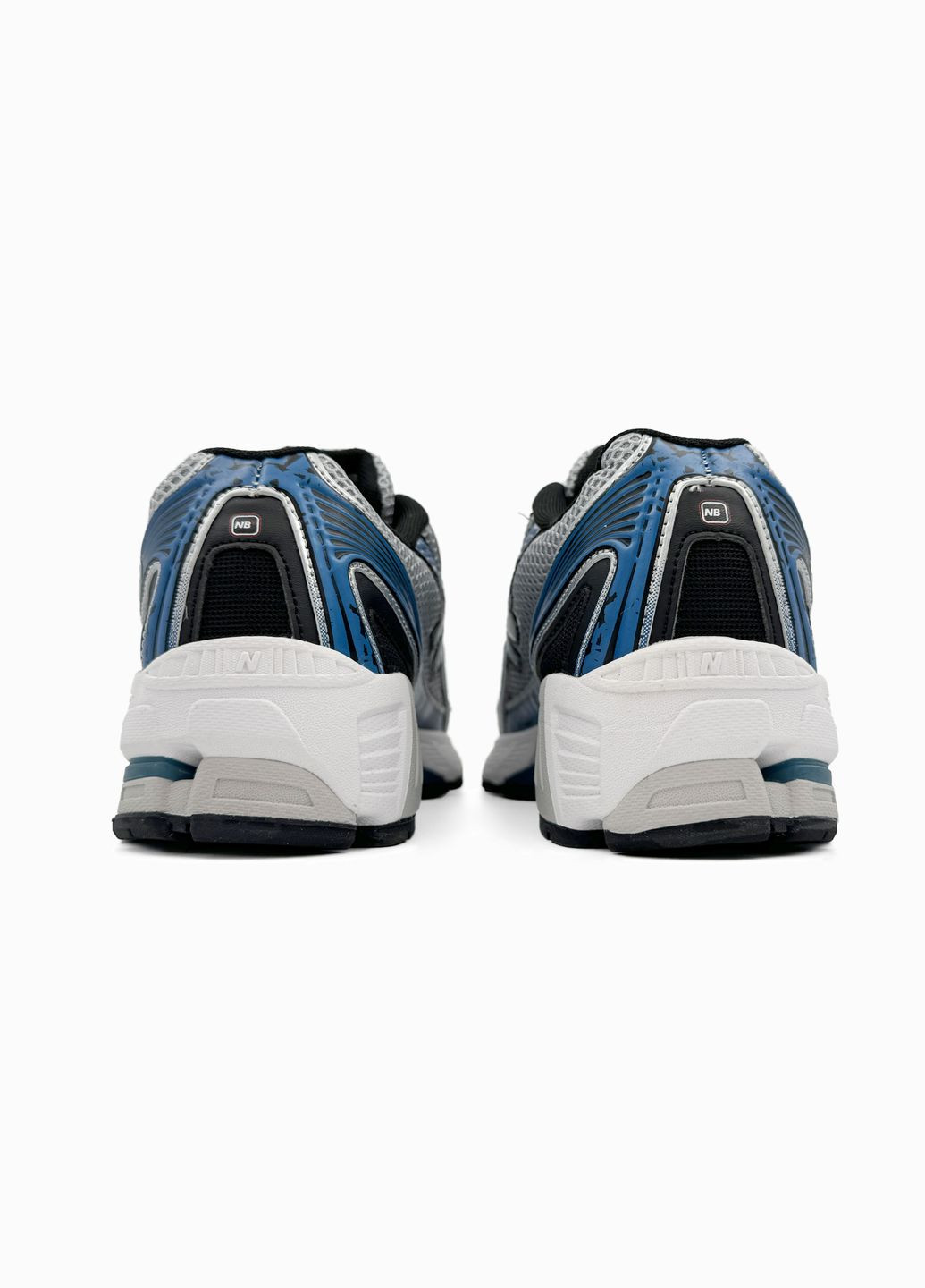 Серые демисезонные кроссовки мужские new balance 740 grey blue | нью беланс 740 серые синие No Brand