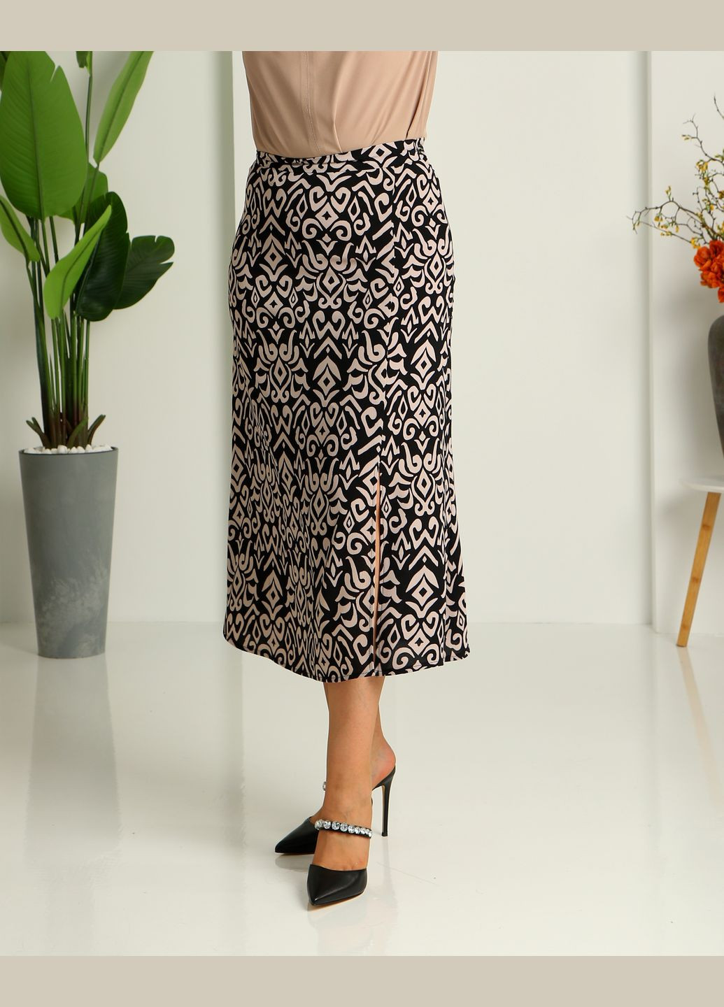 Літня спідниця трапеція No Brand (295689584)