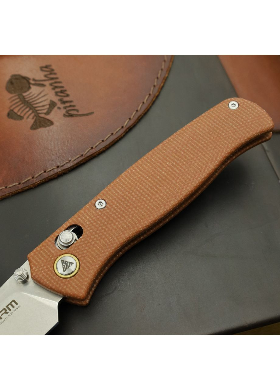 Нож Складной Medal 255L-MN (10Cr, Micarta) Sanrenmu (362045510)