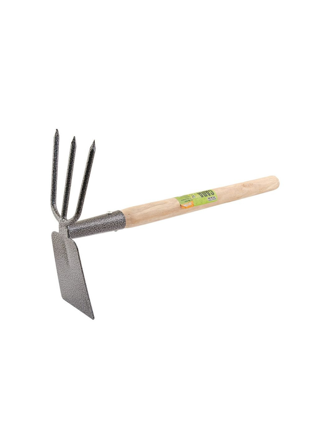 Сапа садовая "Нептун" 380х190х70 мм с удлиненной деревянной ручкой 14-6194 Mastertool (364964816)