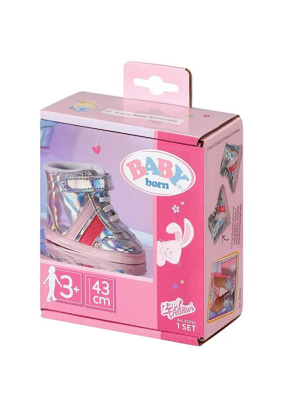Взуття для ляльки Сріблясті кросівки () BABY born 831762 (328394668)