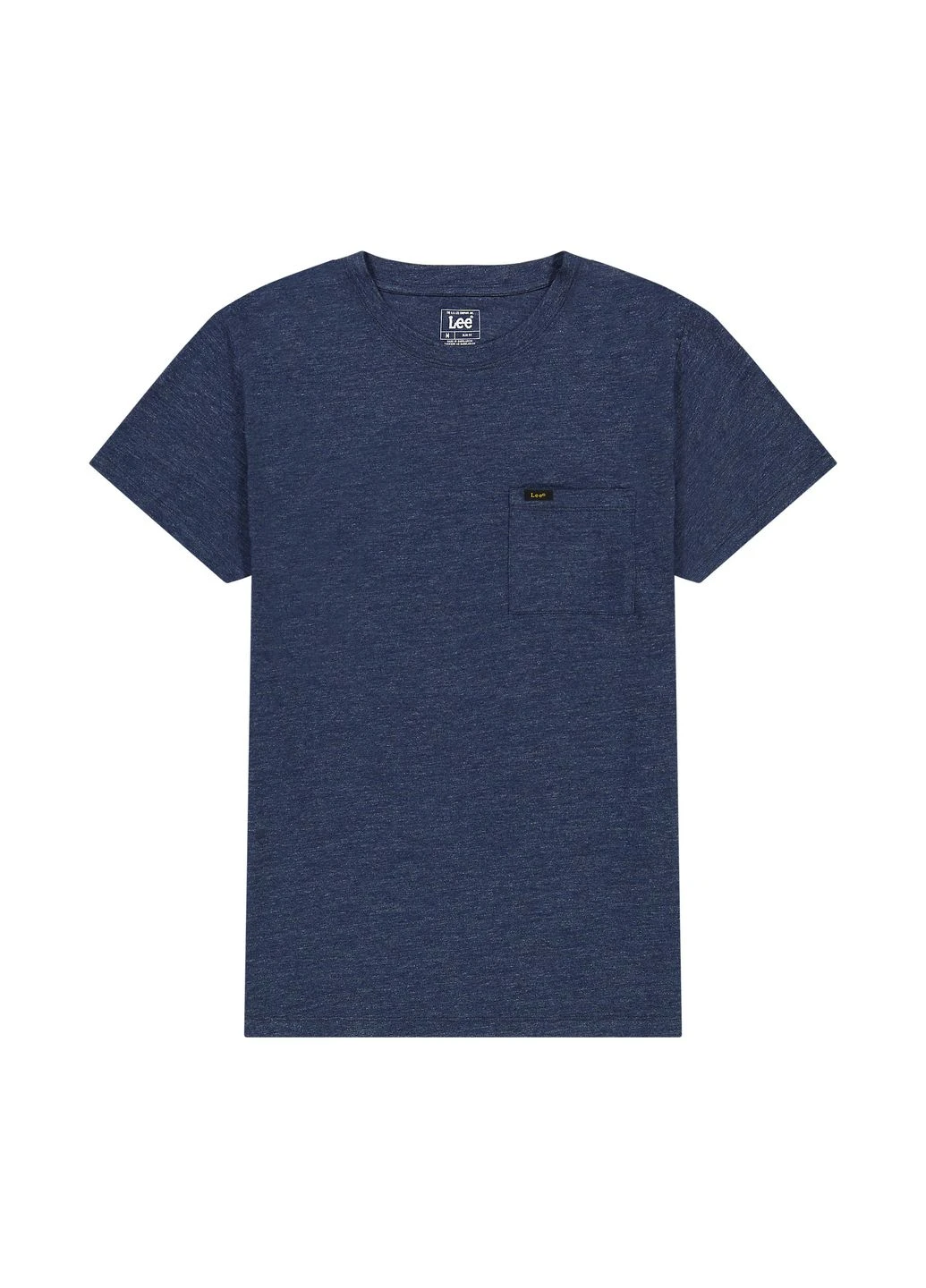 Синя футболка subtle logo tee unionall black (112365455) Lee