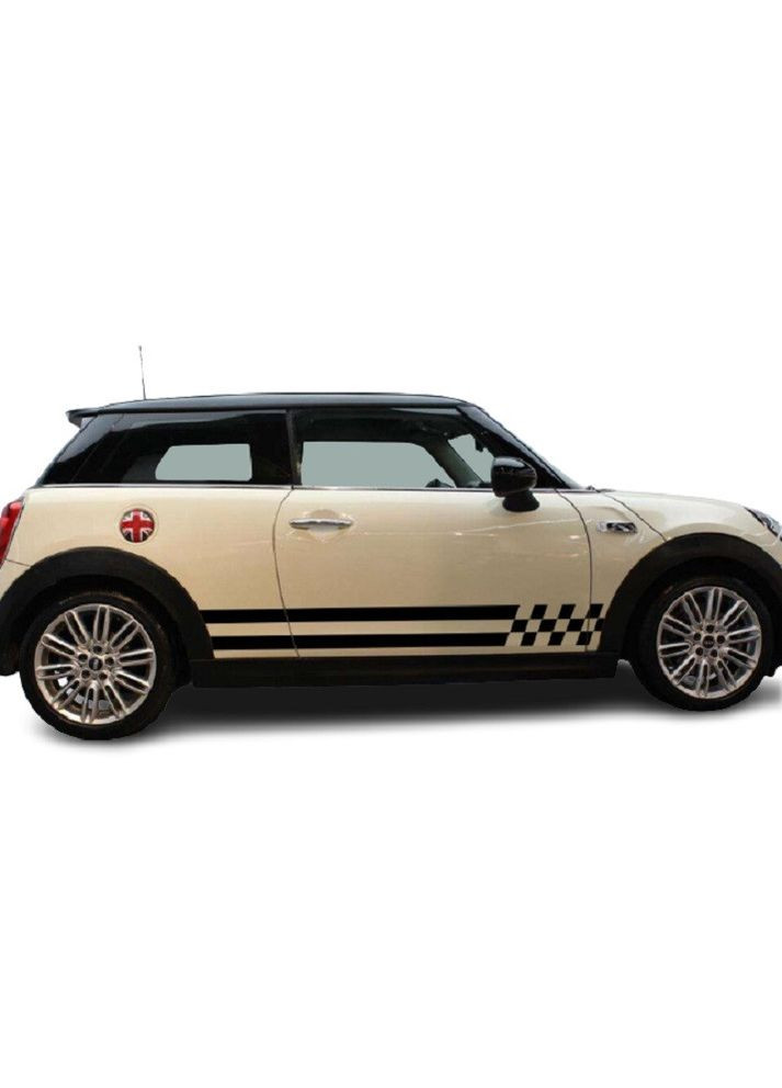 Смуги на міні купер 3D TUNING STUDIO Шашки 1000х600х0.060мм No Brand (362499125)