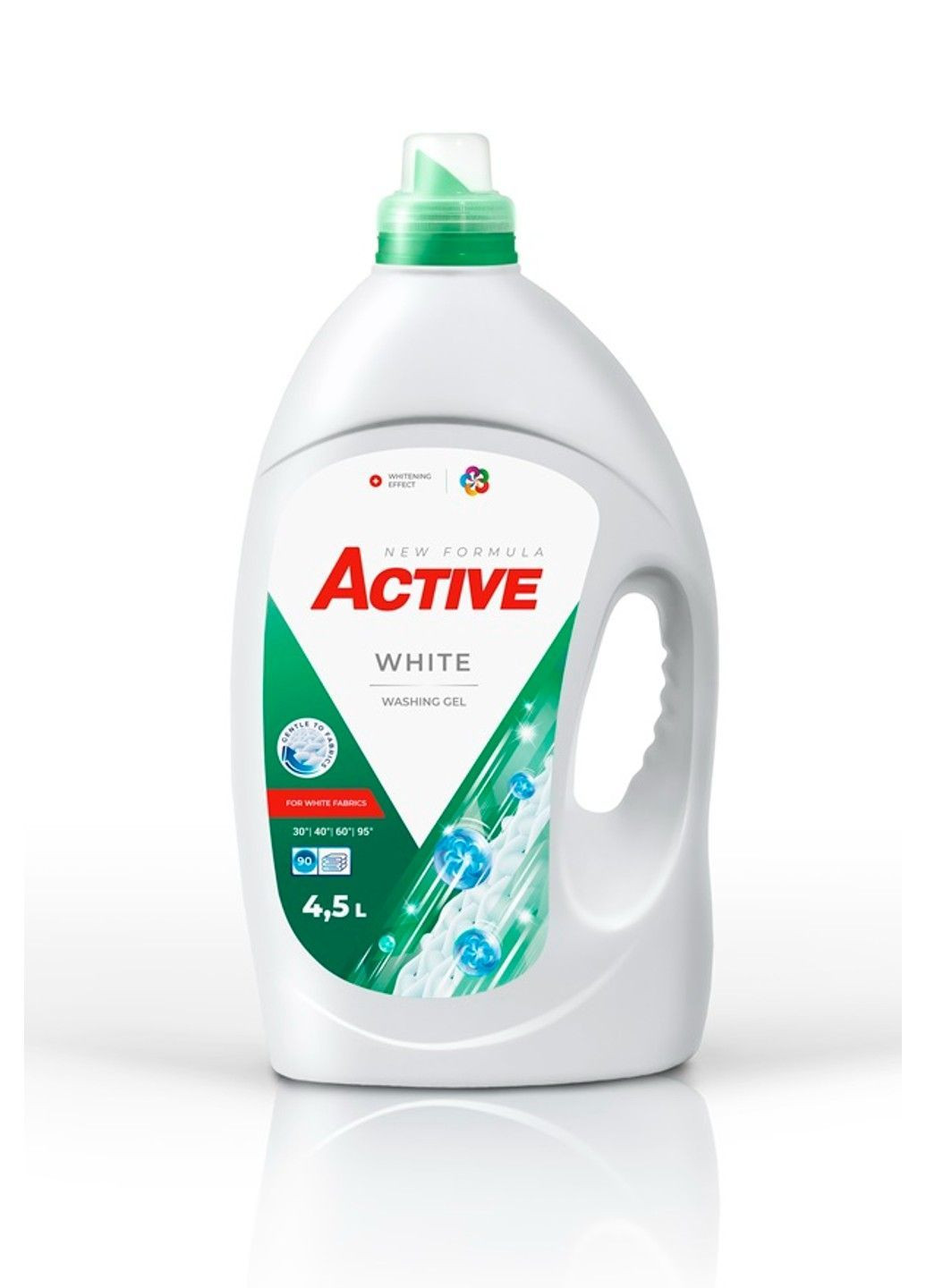 Гель для стирки белых тканей White 4,5 л Active (371685753)