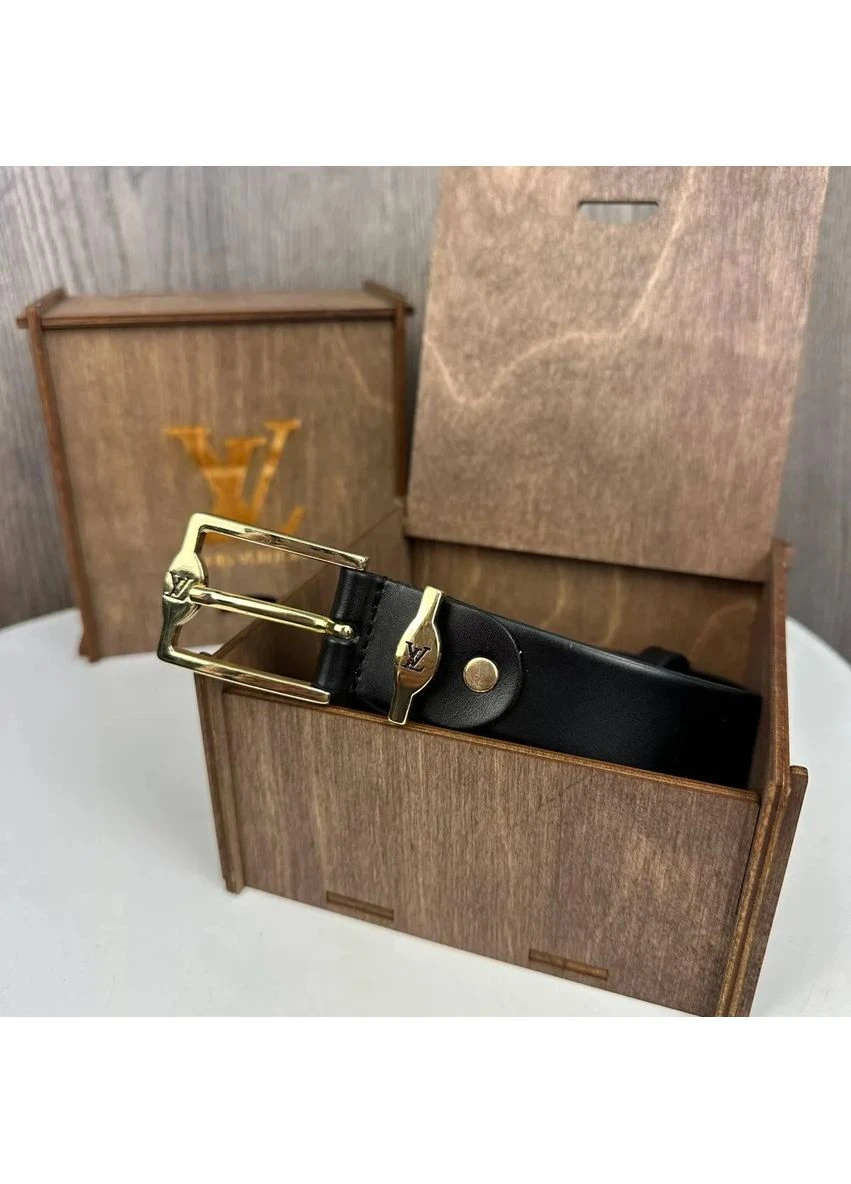 Жіночий шкіряний пояс натуральна шкіра 115-125 см з золотим ProDobro (398099678)