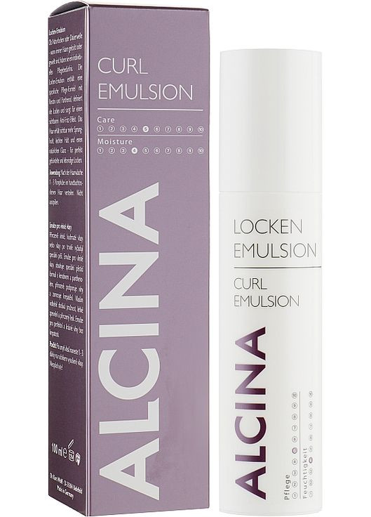 Эмульсия для вьющихся волос Hair Care Locken-Emulsion 100ml (126929-89490) Alcina (368635769)