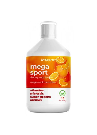 MEGA SPORT - 500 мл витаминно-минеральный комплекс Sporter (290011933)