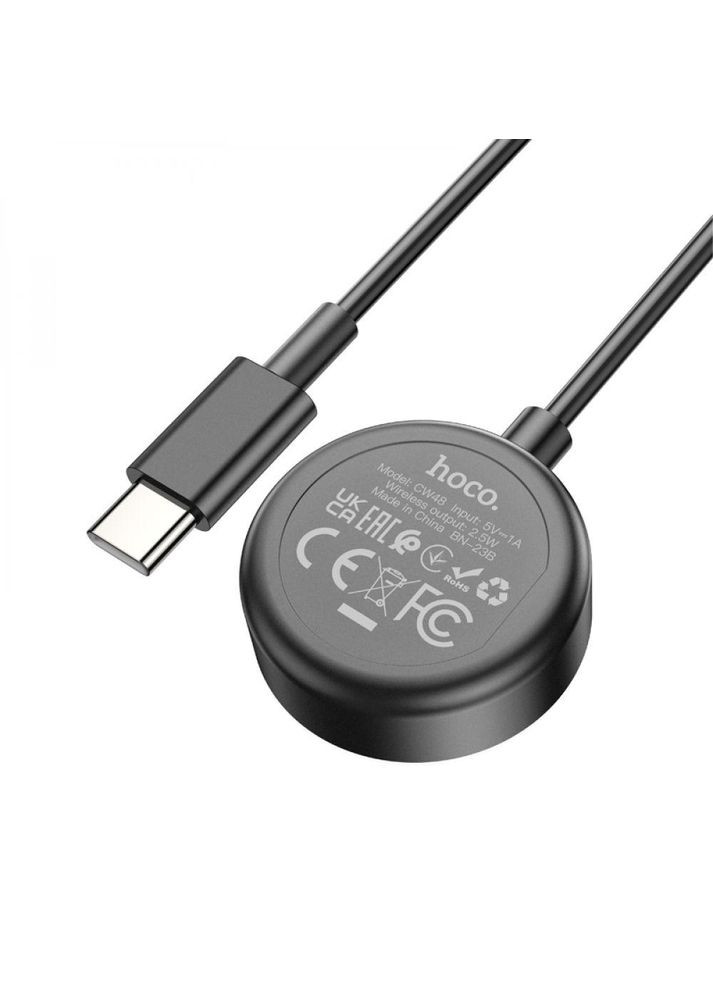 Бездротовий Зарядний пристрій CW48 for Samsung Watch 1-5th series 2.5W Hoco (353497816)