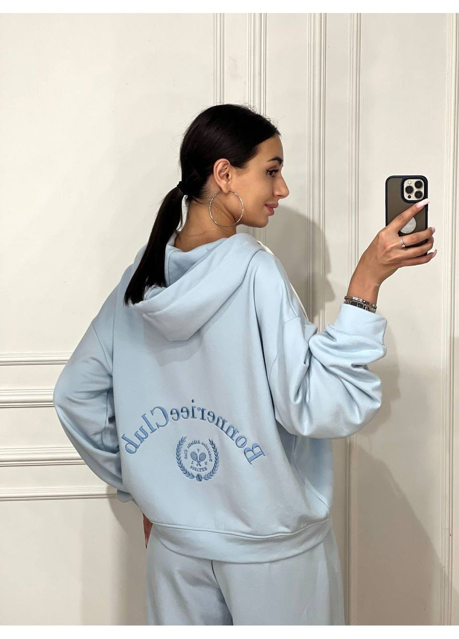 Женский спортивный костюм худые на молнии и широкие брюки. MonCher (351554771)