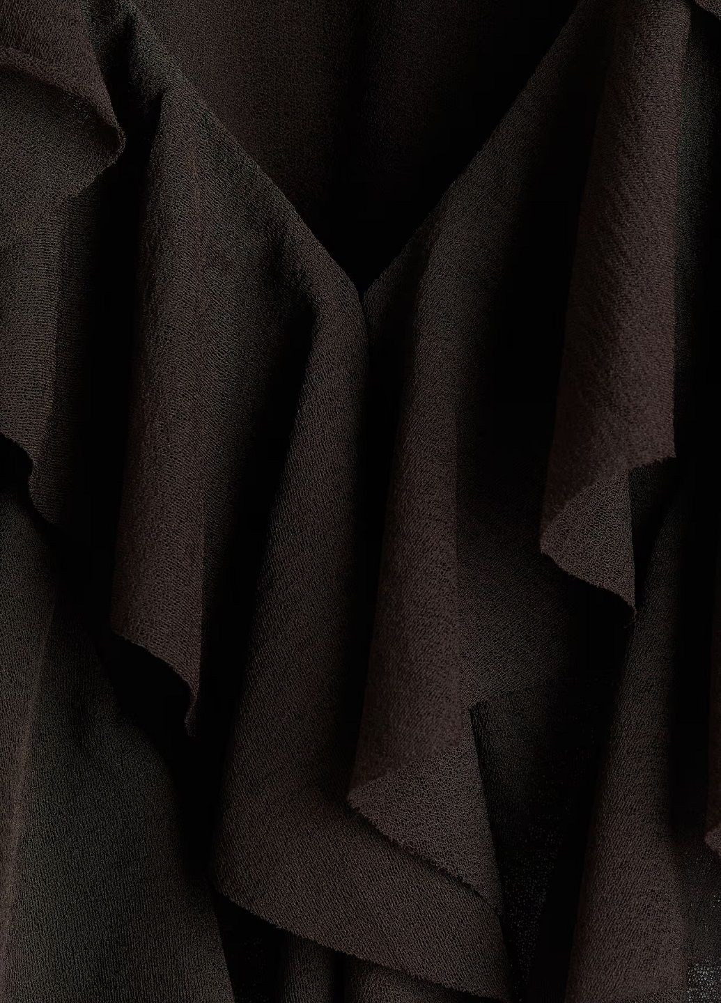 Темно-коричнева блузка H&M