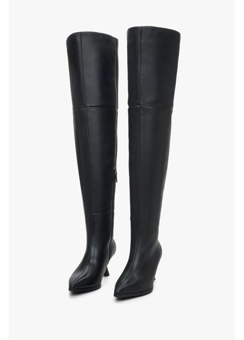 Ботфорти, колір чорний Estro (351359159)