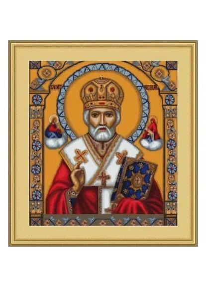Набор для вышивания крестом Luca-S Святой Николай B421 Українська вишиванка Набір для вишивки (365823073)