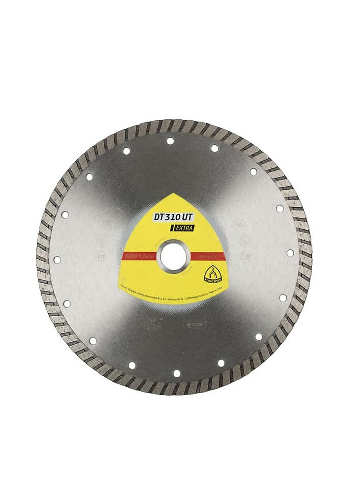 Алмазний диск Extra DT 310 UT (125х22.23 мм) круг відрізний турбо по бетону (21723) Klingspor (267819698)