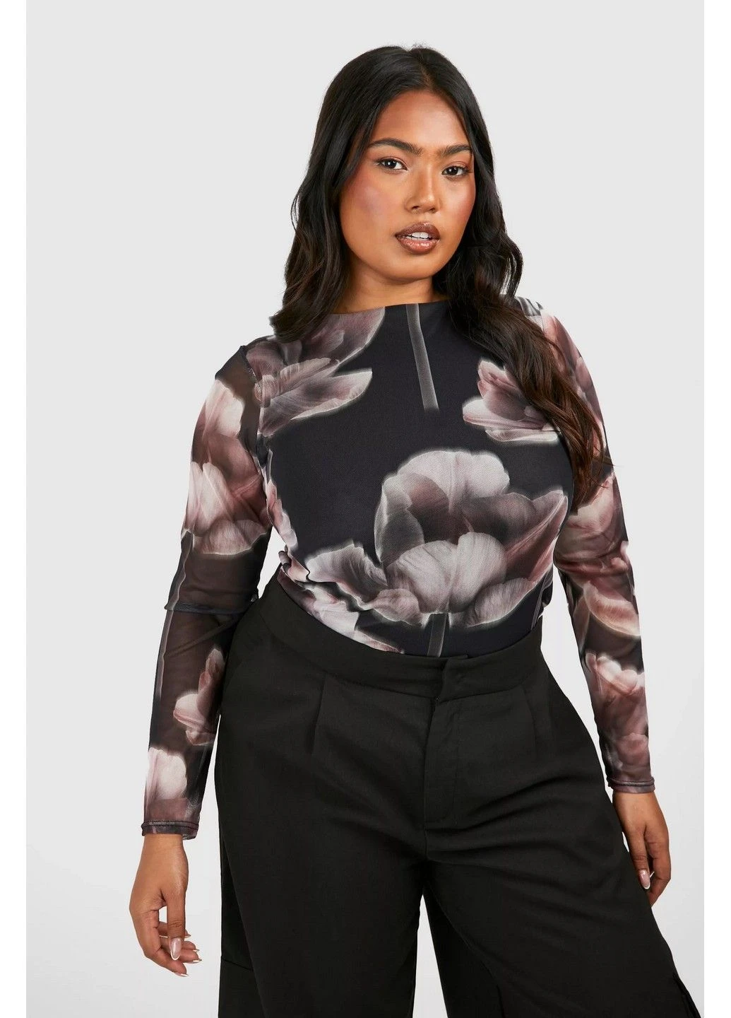 Чорна блуза Boohoo