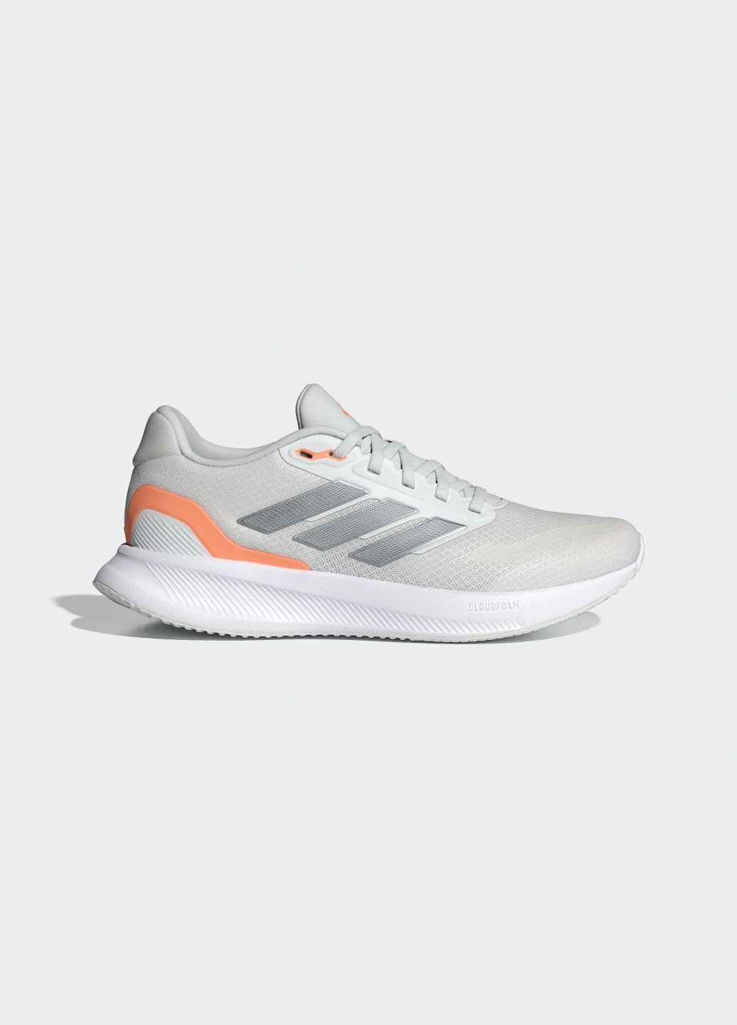Кроссовки для бега Run Falcon 5 adidas белые всесезоны (372795471)