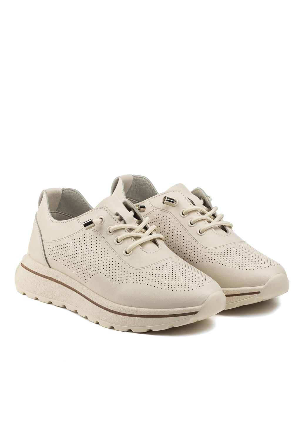 Кроссовки (2424ТА) Lifexpert бежевые лето (328914740)