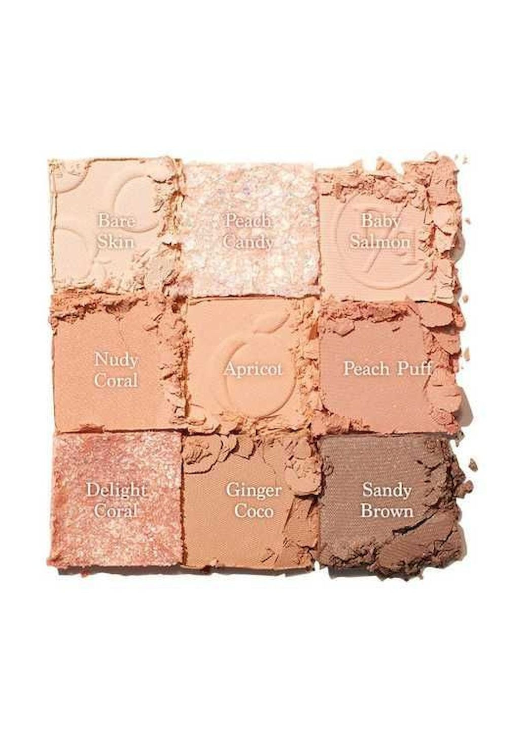 Палетка теней для век 8г Shadow Palette #14 Peach Squeeze 8g Dasique (347581942)