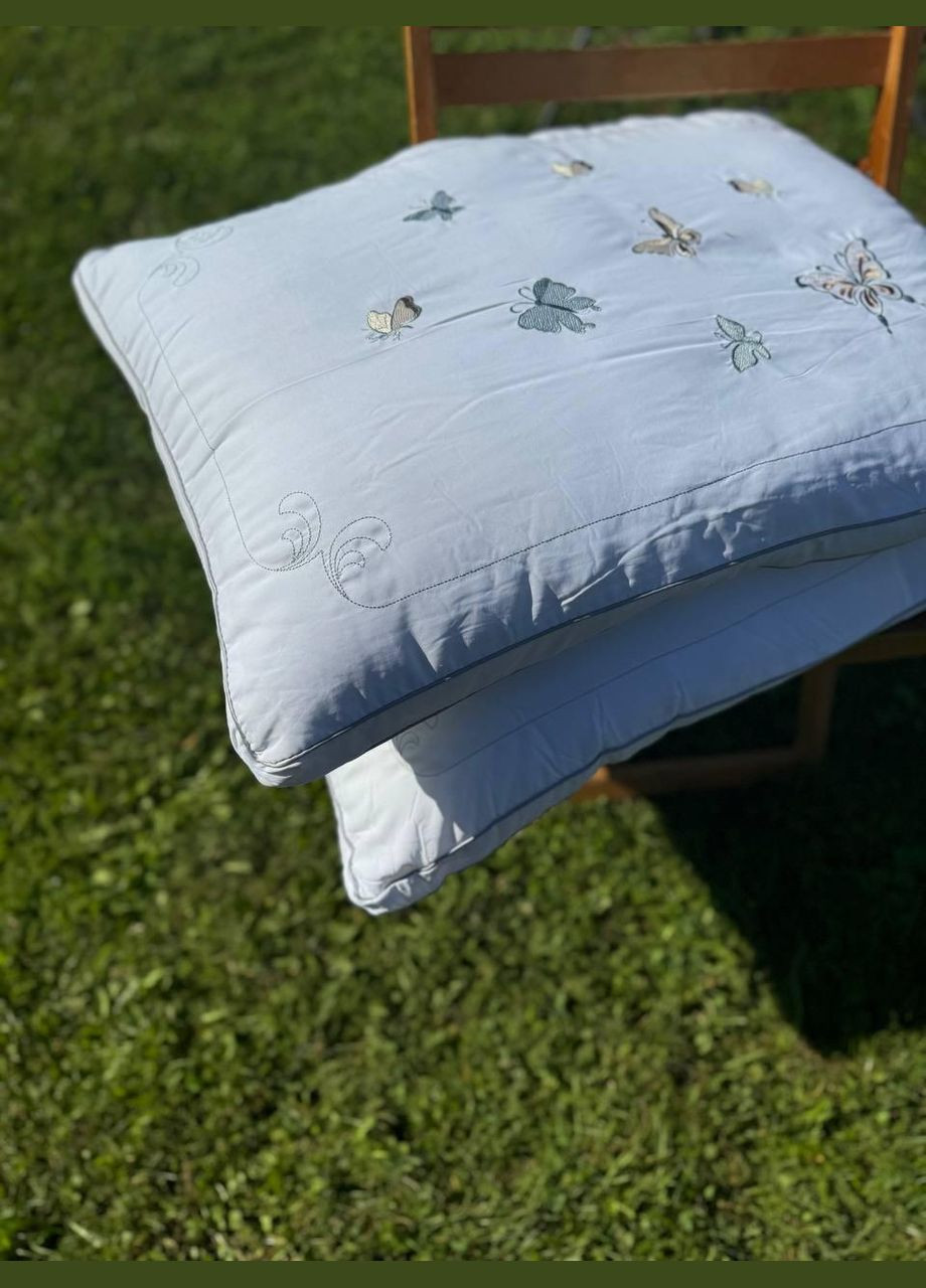 Подушка для сну Еко Пух см Білий (П4К-ecopuh-podushka-003) No Brand (308754447)