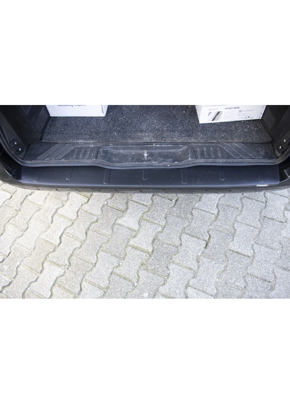 Накладка на задний бампер EuroCap ( ) для Mercedes Vito/V-class W447 2014-гг ABS (391761817)
