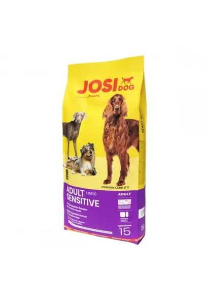 Сухий корм для цуценят Junior Sensitive з м'ясом свійської птиці 15 кг JOSIDOG (339111627)
