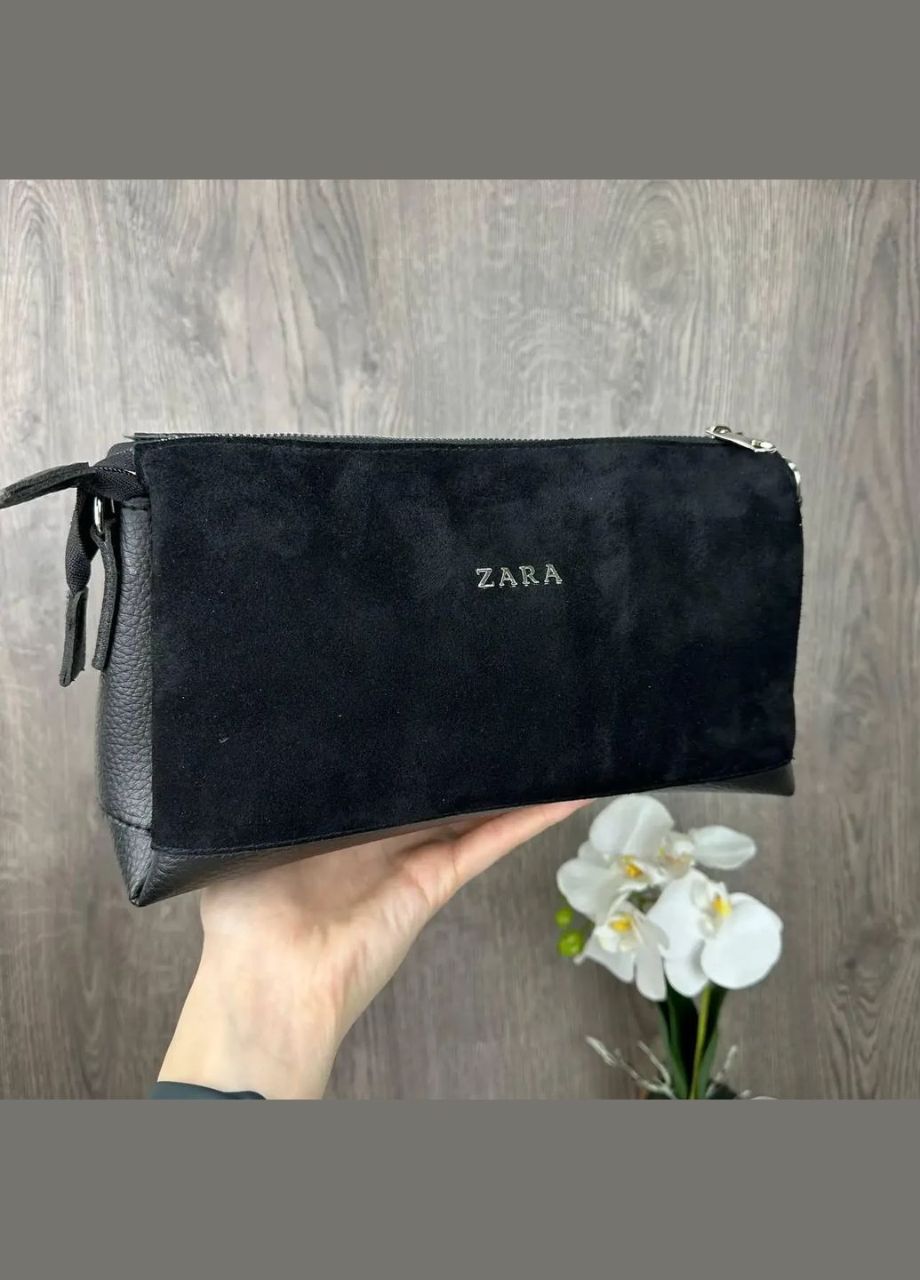 Міні сумочка жіноча замшева PTR No Brand (317763487)