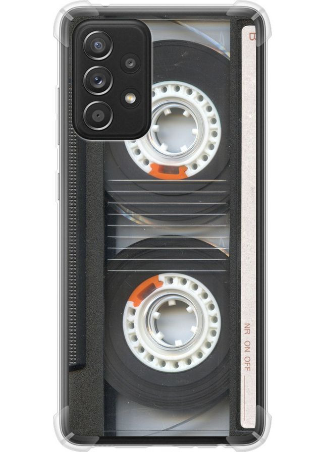 Силіконовий протиударний с посиленими кутами чохол 'Касета ' для Endorphone Samsung Galaxy A52 (258485920)