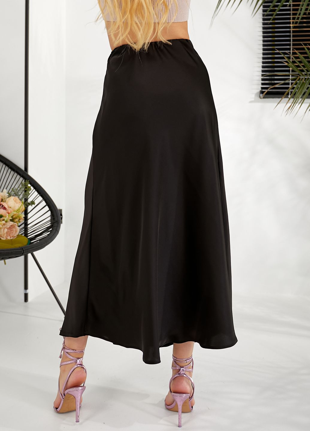 Шовкова спідниця No Brand (323185121)