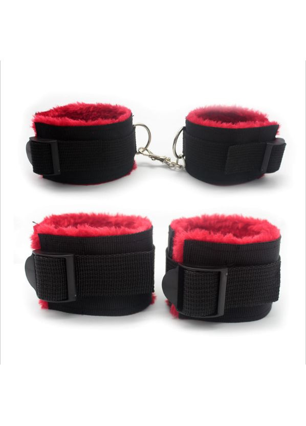 Набір бдсм із тканини нейлону BDSM Savage комплект іграшок для сексу (Можна прати) No Brand (303881002)