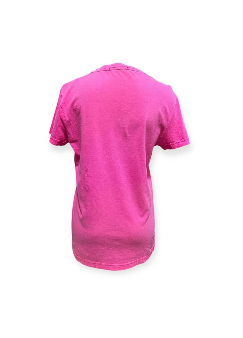 Розовая футболка розово-черный Brother-F