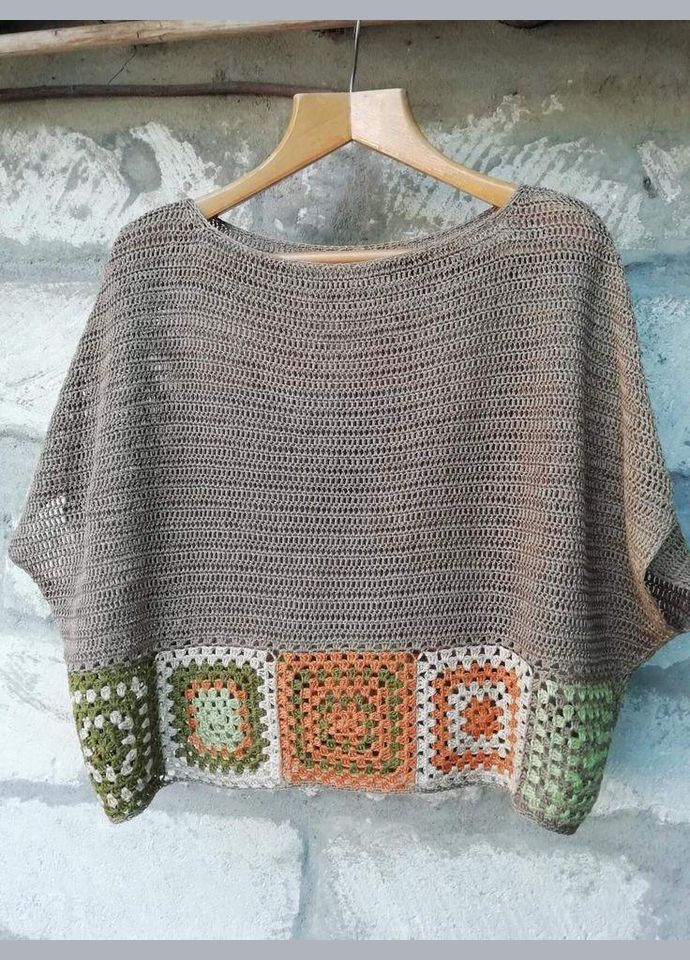 JEANS № 62 - кофе хлопок-акрил нитки пряжа для вязания Этрофил Etrofil (366394419)