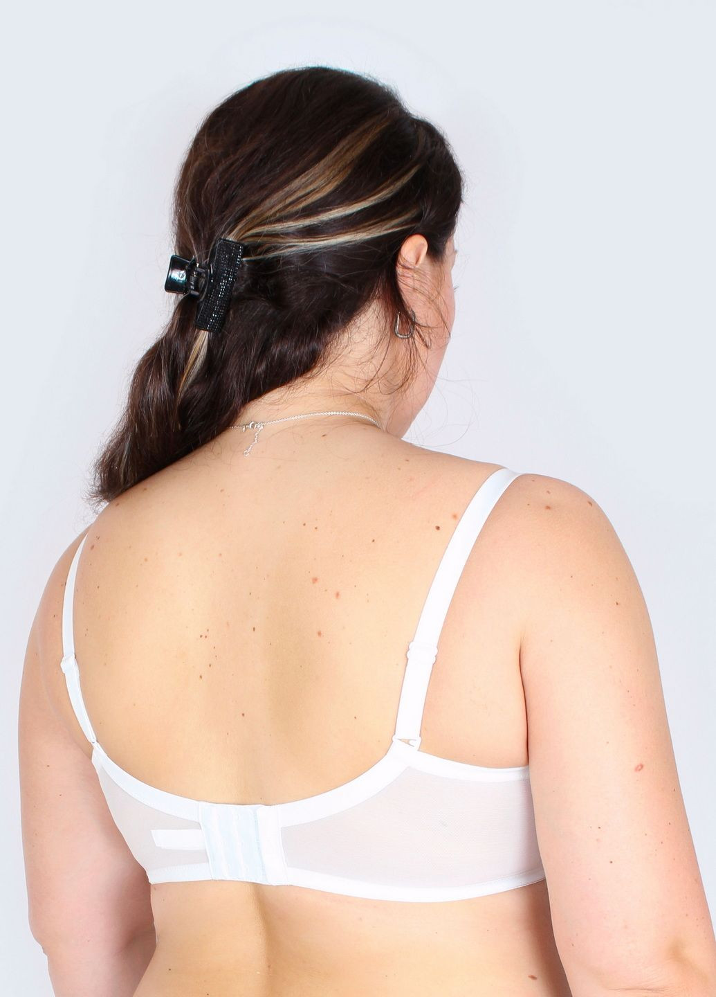 Белый бюстгальтер Acousma с косточками кружево