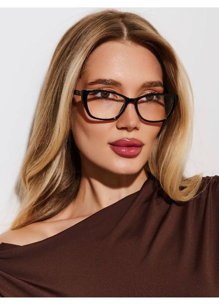 Женские пластиковые очки для зрения +2.00 Антиблик БлюБлокер Gvest (361075450)