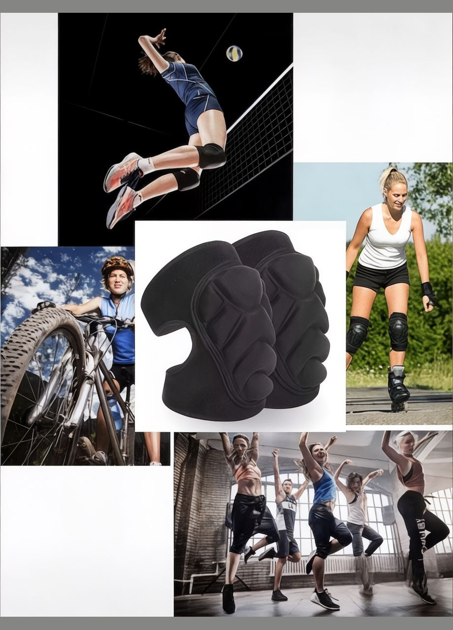 Наколінники будівельні садові захисні для городу дачі саду роботи робочі будівельних садових робіт спортивні N205 No Brand (331739735)