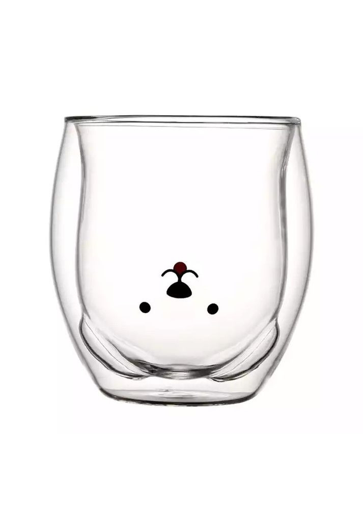 Стакан c подвійними стінками Подвійним дном Ведмедик 250 ml cup003 Finding (316249235)