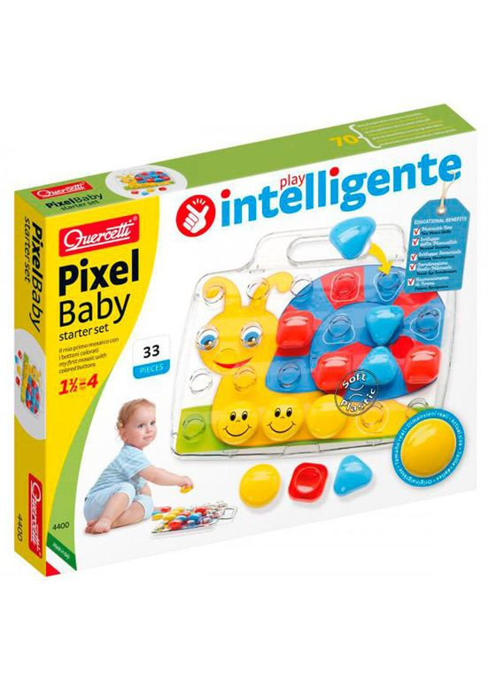 Мозаика, 24 фишки () Quercetti 4400-Q (331860804)