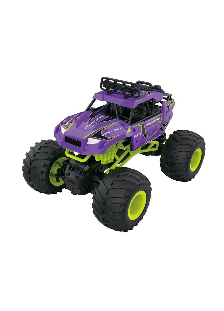 Автомобиль Bigfoot Off-road на р/у - Violet (1:16, 27 МГц (MHz)) Sulong Toys (365750845)