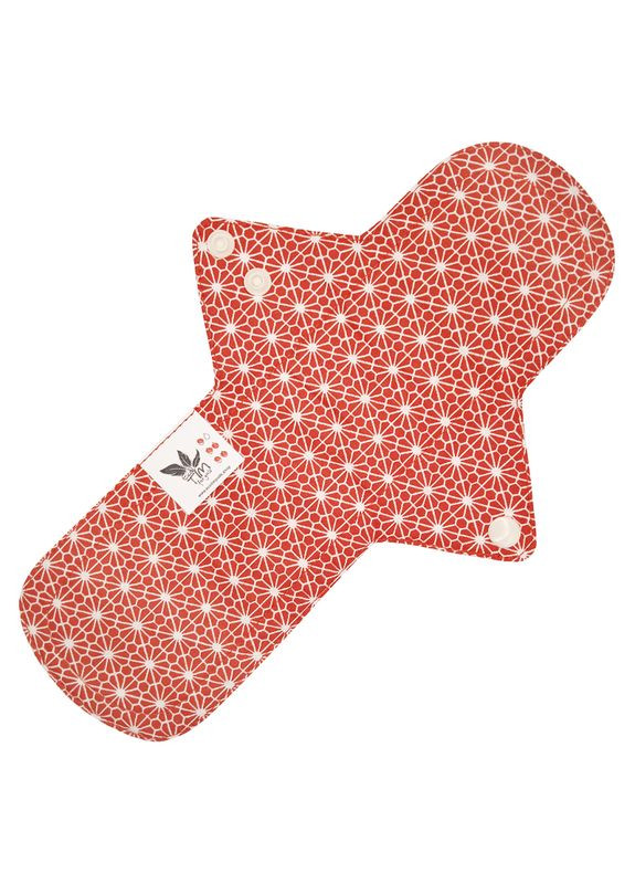 Прокладка для менструації МАКСІ 5 крапель червоного кольору ET7494 Ecotim for girls (271039620)