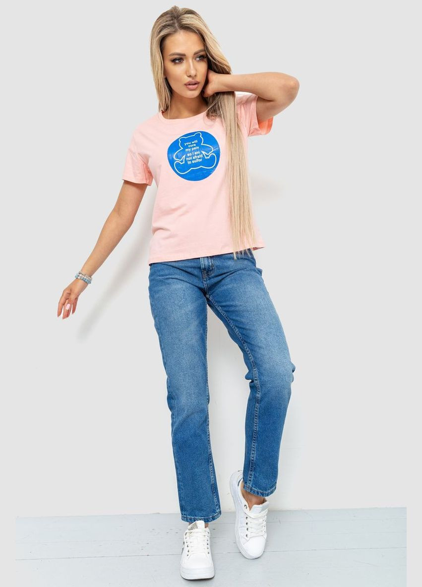 Футболка женская с принтом,, 221R3009 Ager - (313290065)