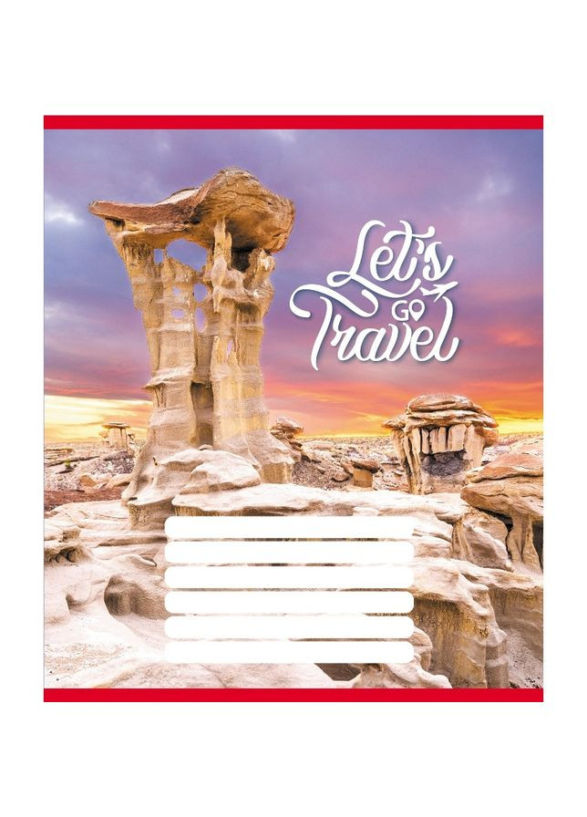 Зошит учнівський "У подорож" 024-550276K-5 в клітинку, 24 аркуші Leader (367969705)