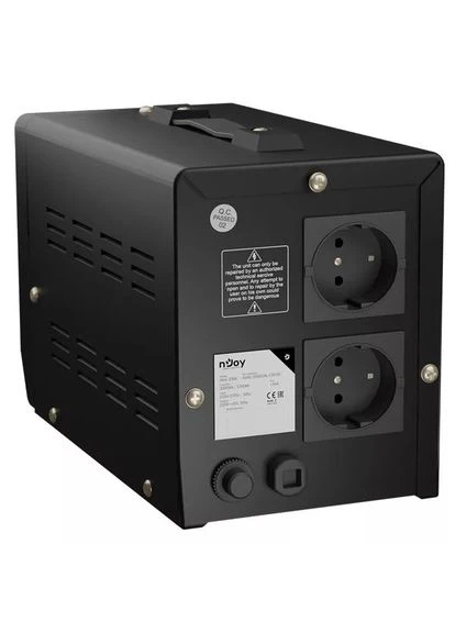 Стабилизатор Alvis 2000 (AVRL-20002AL-CS01B) AVR, 2 розетки nJoy (354743697)
