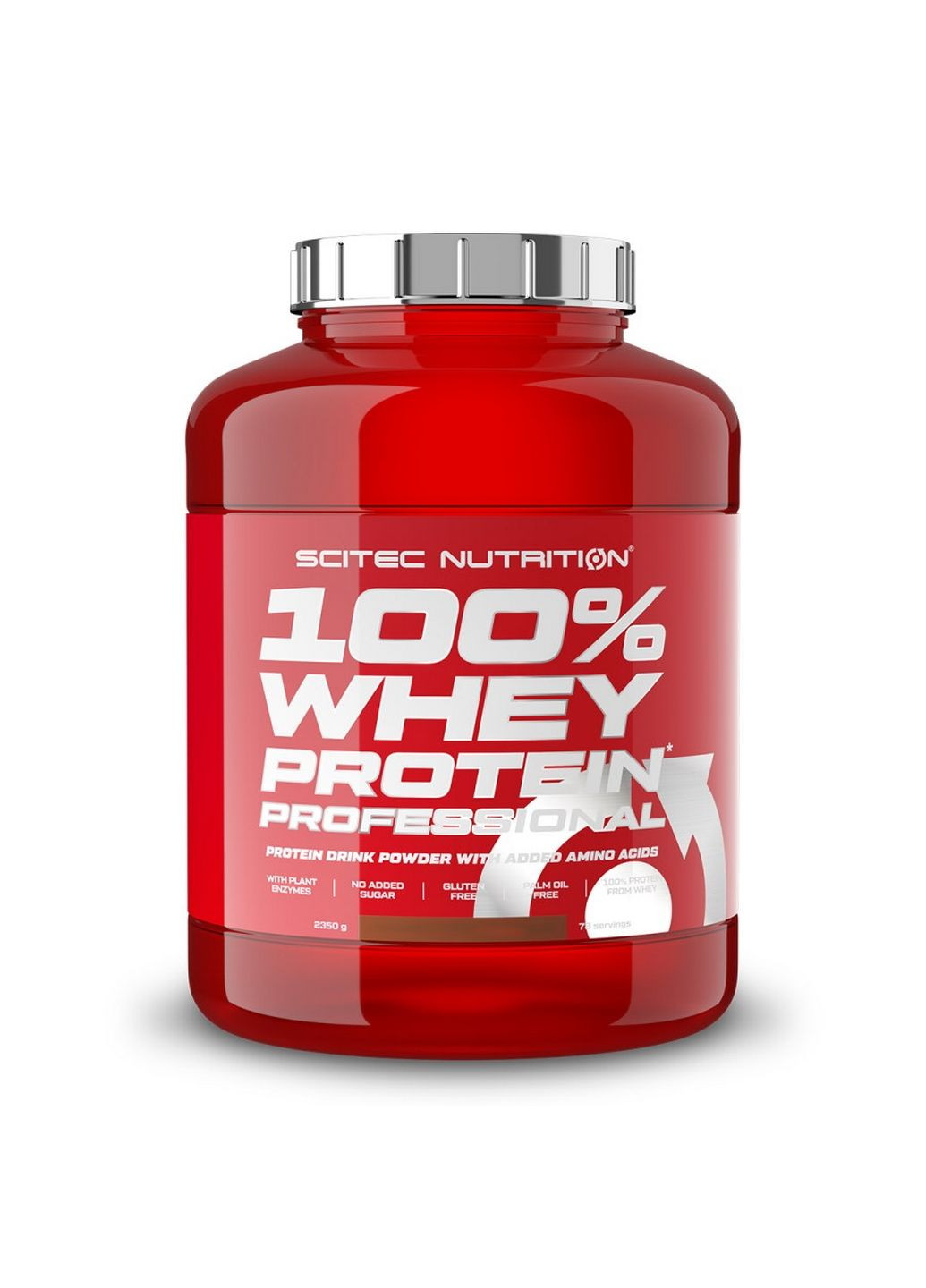 Протеїн 100% Whey Protein Professional, 2.35 кг Білий шоколад-полуниця Scitec Nutrition (293340213)