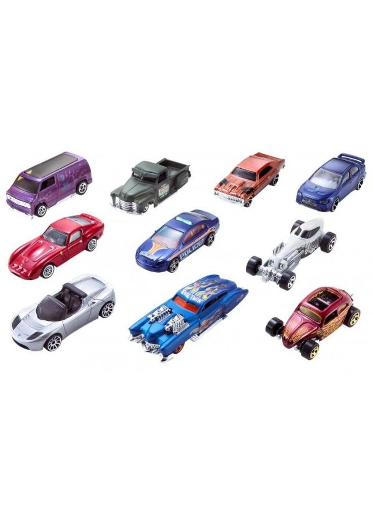 Автотрек Базовая 10 шт (54886) Hot Wheels (399530609)