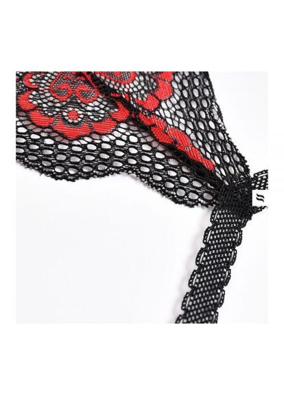 Боди Megies teddy black L/XL Obsessive (303908028)