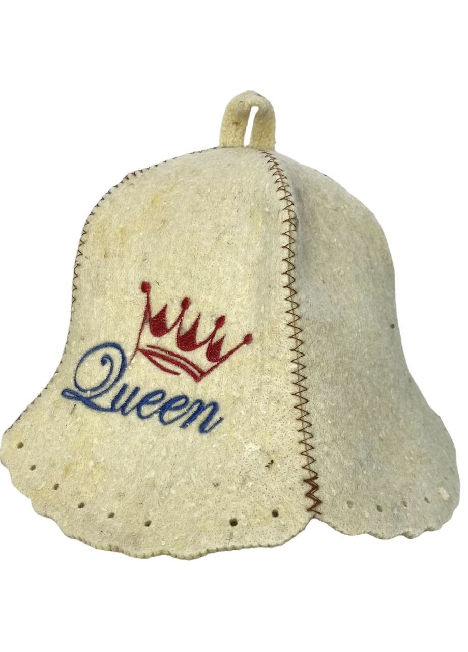 Шапка для бани и сауны из шерсти Queen No Brand (371276199)