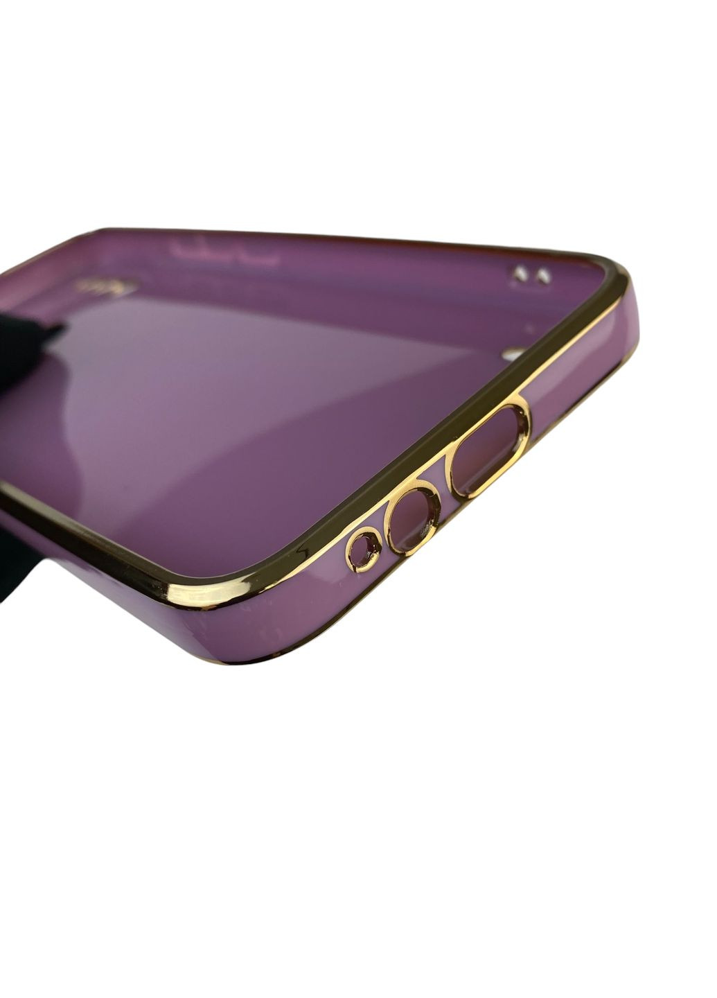 Чехол для Spark 6 Go KE5 с защитой камеры с золотой окантовкой на техно спарк 6 го черничный gs1 Tecno (366233304)