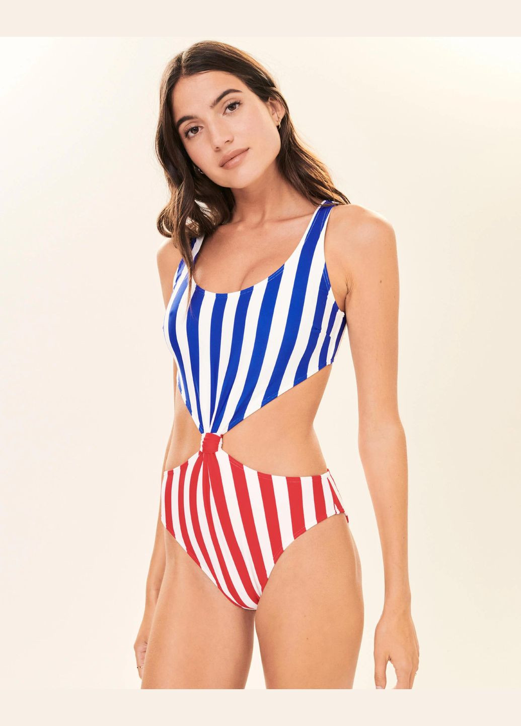 Комбінований літній купальник af5542w Abercrombie & Fitch